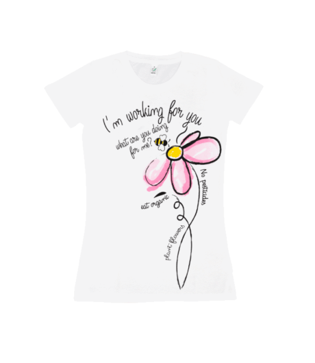 T-shirt donna “Save the bees”