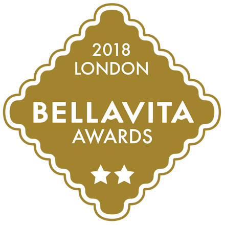 Bellavita Awards London 2018 2 stars